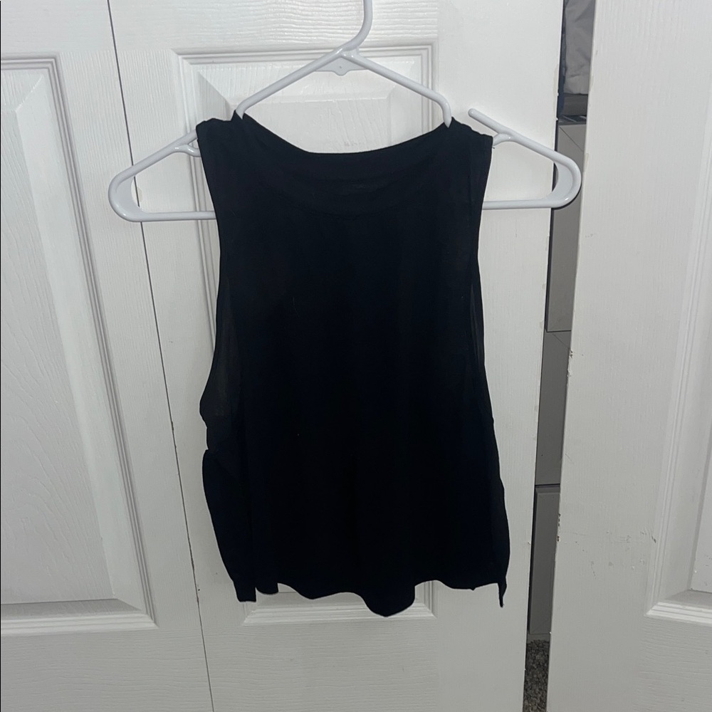 Black Old Navy Active Tank Top